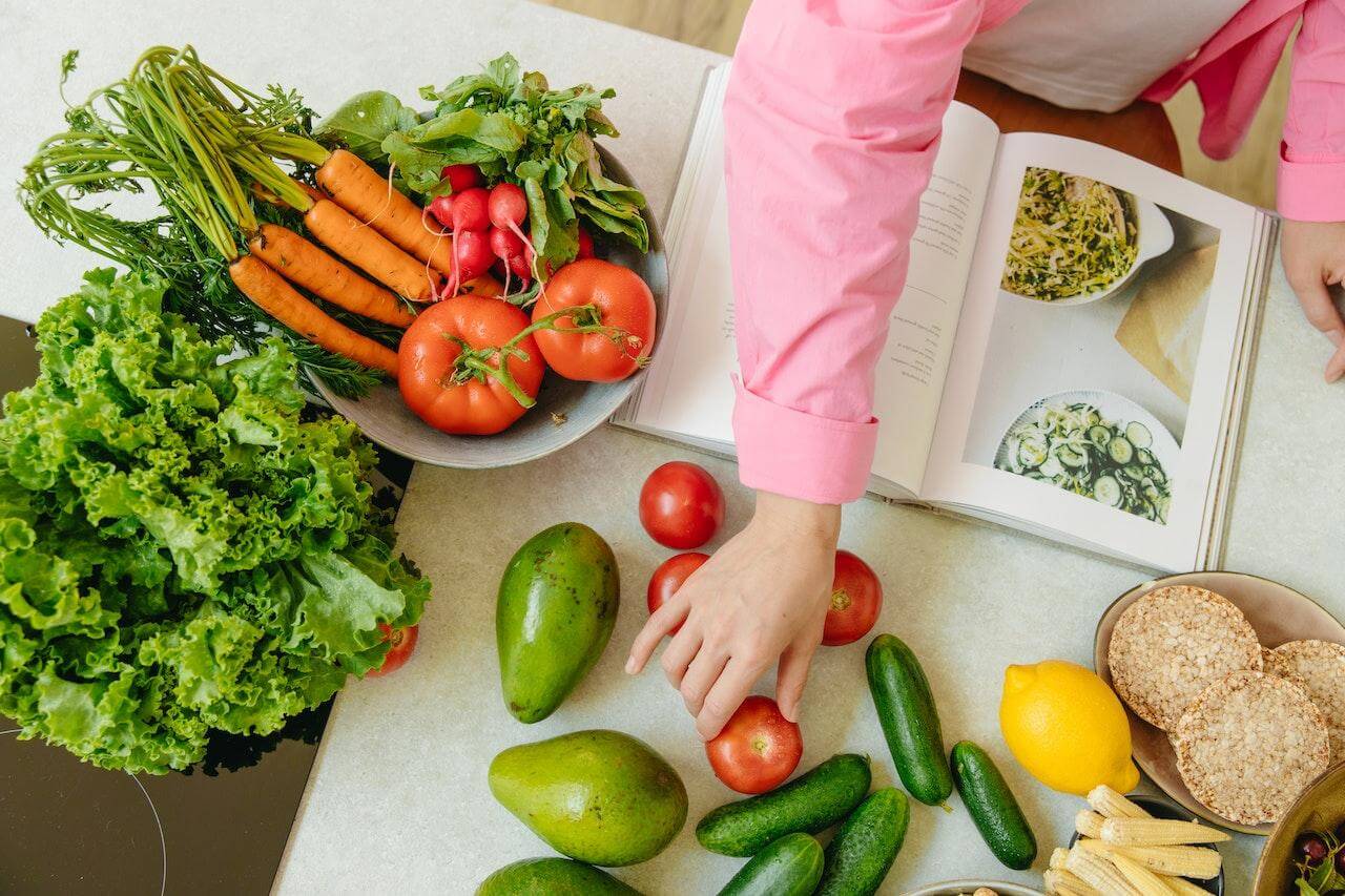 fresh-vegetables-and-fruits-on-kitchen-table