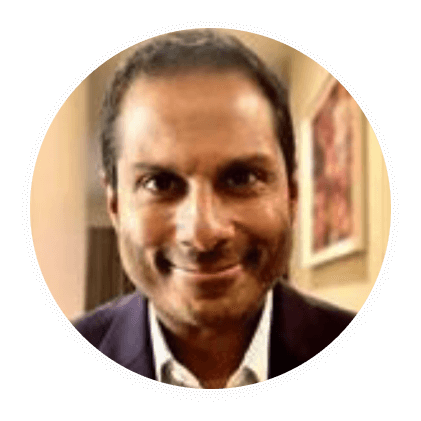 A circular profile image of Suneil Koliwad, MD, PhD, a Signos Scientific Advisory Board member.